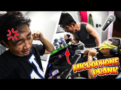 MICROPHONE PRANK sa BG HOUSE! | NAGALIT SILA!