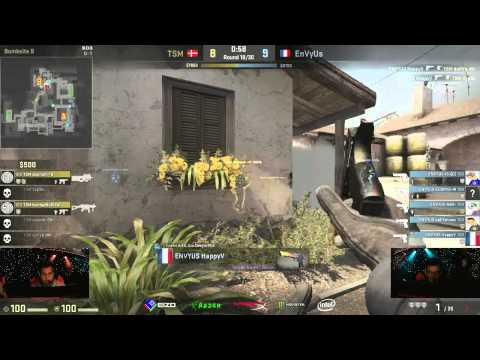 Happy Ace with Deagle Inferno Holding B site - DreamHack London 2015