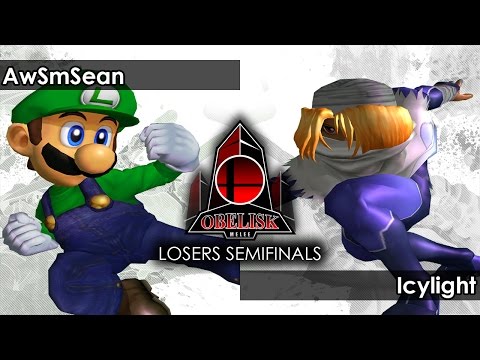 Melee: AwSmSean (Luigi/Fox) V GVS | Icylight (Sheik) - Obelisk 47 Tournament SSBM