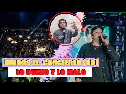 Lo que paso en el concierto Unidos RD  - Alex Zurdo y Cales Louima revientan el Anfiteatro.