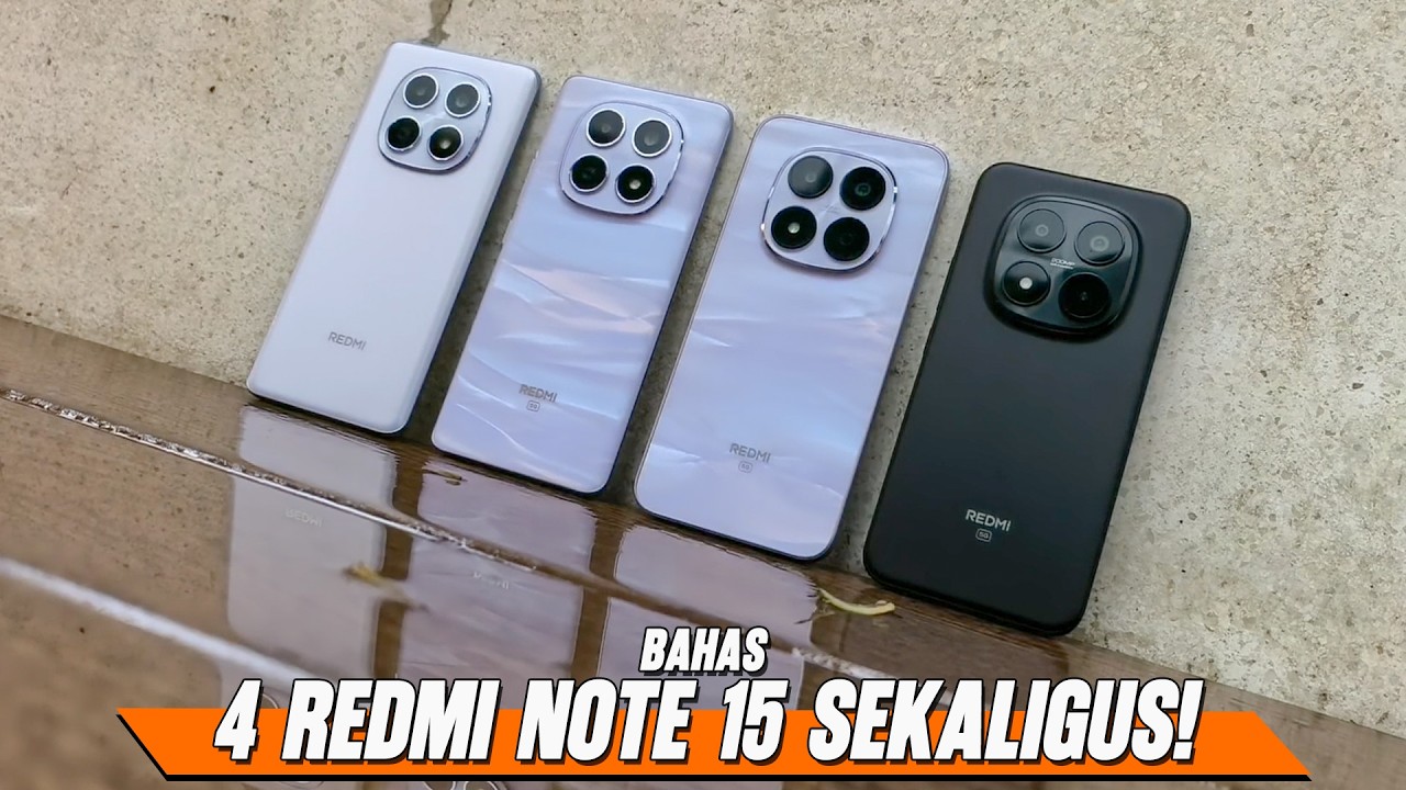 REDMI NOTE 15 Series Resmi di Indonesia‼️ HP Midrange Terbaik di Awal Tahun 2026⁉️