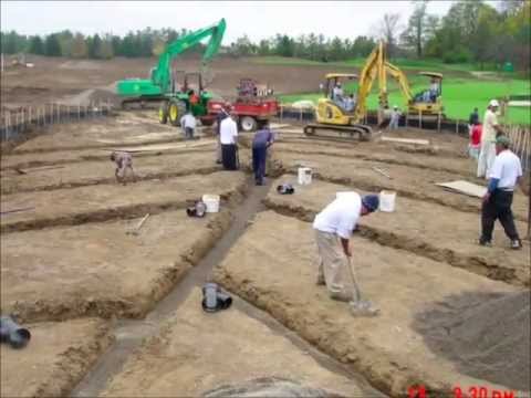 Výstavba chipping greenu