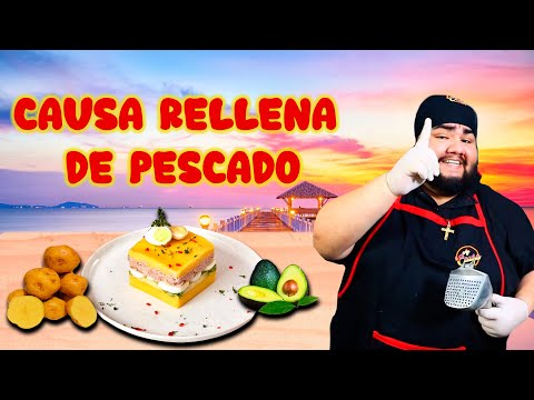 Fish-Stuffed Causa 🐟👨‍🍳❤ | Aji Causa