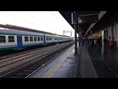 Merci in transito in primo binario a Bologna c.le. E656-603