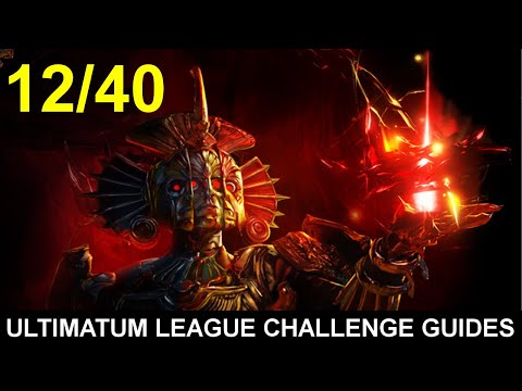 Ultimatum League - 12 Challenge Guide - Path of Exile 3.14 POE