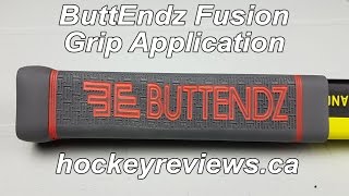 How To Install Butt Endz Fusion Hockey Stick Grip
