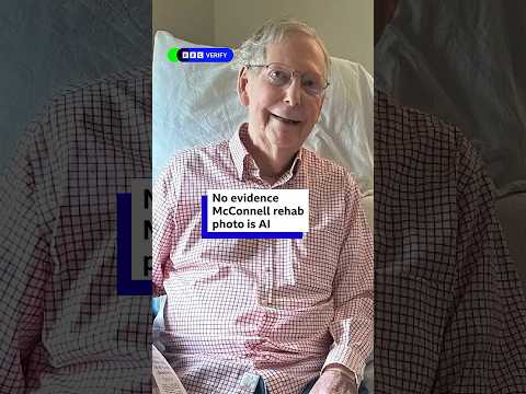 Photo of US Senator Mitch McConnell has led to widespread speculation. #BBCNews