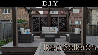 DIY Deck (Part 14): Ikea Sollerön review, assembly and how to protect it from rain and snow?