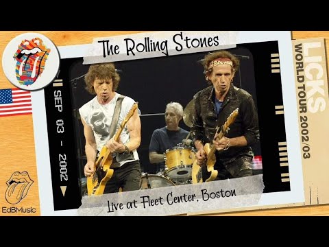 The Rolling Stones live at Fleet Center Bosten 2002 | opening night Licks Tour | + video fragments