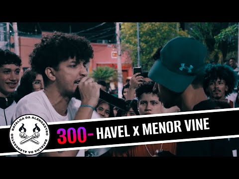(SELVAGERIA 🔥) HAVEL x MENOR VINE  - 1° FASE | BdA300 - 300 QUINTAS DE HIP HOP!