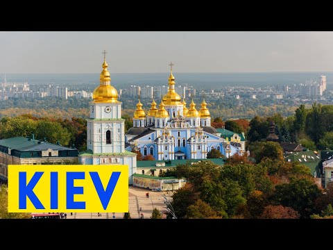 Drone Footage of Kiev City - Kyiv City Before the War #ukraine