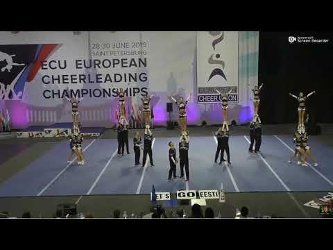 ECU European Cheerleading Championships 2019 (Team Cheer Estonia, Senior Coed Premier)