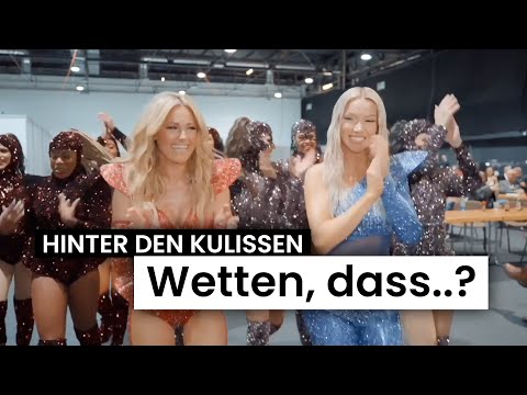 Hinter den Kulissen bei "Wetten, dass ..?"