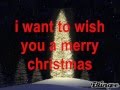 i want to wish you a merry christmas w/lyrics 