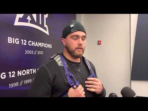 Offensive lineman Noah Johnson on being welcomed back at Kansas State