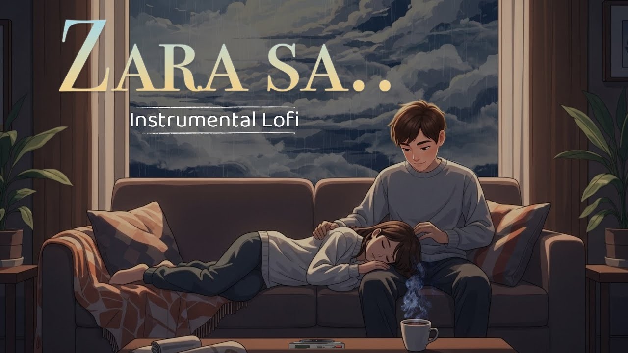 Zara Sa - Relaxing Instrumental Lofi | Calm Rainy Day Vibes | Soothing Stress Relief | KK | Pritam