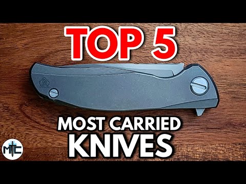 Top 5 Most Carried Knives - August 2022