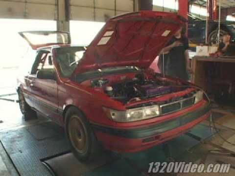 500HP 1989 Plymouth Colt Dyno & Driving