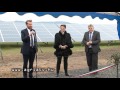 Átadták Magyarország legnagyobb fotovoltaikus erőművét
