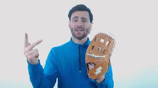 Video thumbnail: SSK White Line 12.75" Baseball Glove: S20WLHW