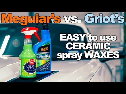 Meguiar's Hybrid Ceramic Wax vs. Griot's Garage Ceramic 3-in-1 Wax - Which is the best spray wax?