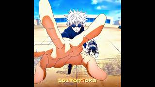 Download lagu Gojo with Blindfold x Gojo with Glasses - Menina Do job Slowed || #anime #gojo mp3