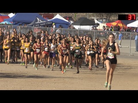 2015 XC - Mt. SAC Invite - D-3 Girls FroshSoph Sweepstakes (Race 36)