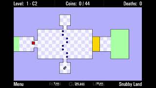 The World's Hardest Game 3 lvl1 paint% in 46.933