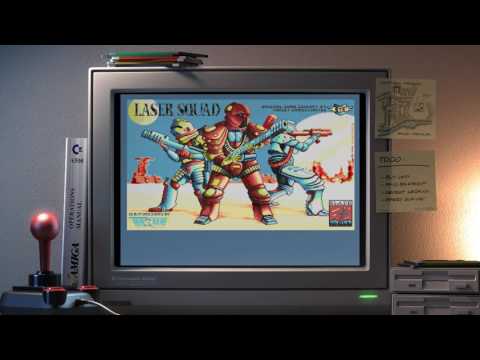 Amiga music: Laser Squad (main theme & ingame - A1200🎧Dolbyfied)