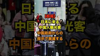 【朗報】中国人観光客激減で治安回復！？#政治 #ニュース #日本 #高市早苗 #玉木雄一郎