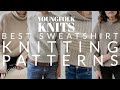 YoungFolk Knits: My favorite Sweatshirt Knitting Patterns | Bougie Sweatshirt KAL | GIVEAWAY