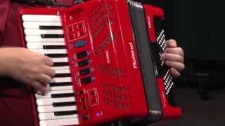 Roland FR-1X Piano V-Accordion with Speaker Overview | Full Compass