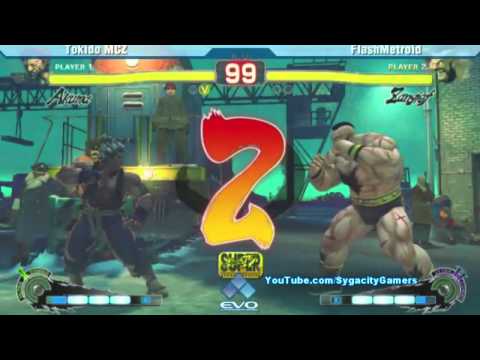 EVO 2011 - SSF4 AE - Tokido (Akuma) vs FlashMetroid (Zangief, C.Viper)