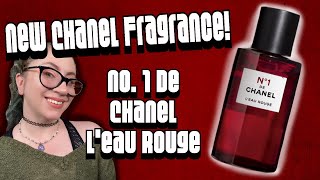 NEW CHANEL FRAGRANCE REVIEW :: No. 1 DE Chanel L'eau Rouge Body Mist Perfume | Beauty Meow
