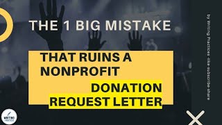100% Works How to Write Nonprofit Donation Request Letter | Writing Practices