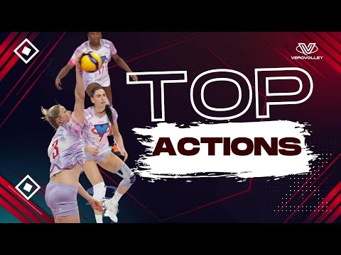 Incredibile Magdalena Stysiak: giocata di piede miracolosa...