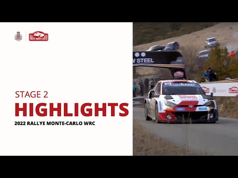 Highlights Stage 2 - Rallye Monte-Carlo 2022