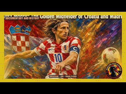 Luka Modrić: The Golden Midfielder of Croatia and Madrid! #football #worldcup #sports