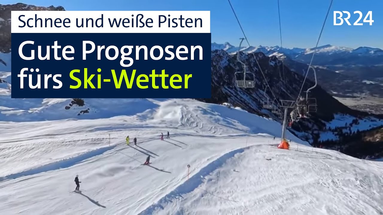 Weiße Pisten in Bayern? Prognosen fürs Ski-Wetter zum Jahreswechsel | Abendschau | BR24