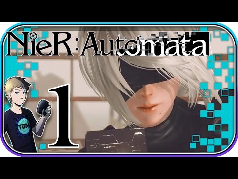 NieR: Automata English Walkthrough - Part 1: Platinum Games' Next Masterpiece!