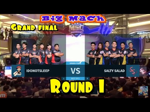 MSC Salty Salad VS (IDNS) IDoNotSleep Grand finaly round 1