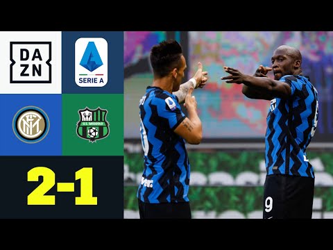 Lukaku und Martinez bauen Inters Tabellenführung aus: Inter Mailand - Sassuolo 2:1 | Serie A | DAZN