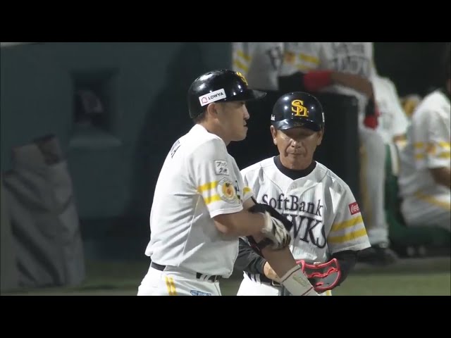 【ファーム】ホークス・内川 ベテランの貫禄ある一打!! 2017/9/28 H-D(ファーム)