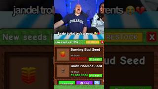 the way bro SCREAMED in the end 😭 #steak #roblox #growagarden