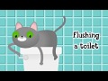 Cat Flushing A Toilet Lyric Video Parry Gripp And Nathan Mazur