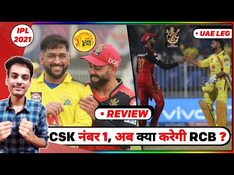 IPL 2021 UAE - RCB vs CSK MATCH 35 REVIEW | POINTS TABLE | CSK ON TOP | WHAT WENT WRONG FOR RCB?