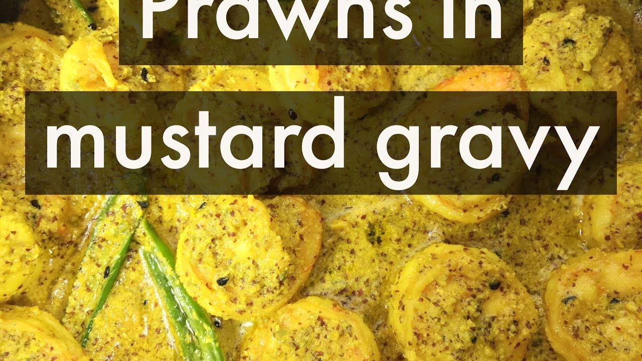 Prawns In Mustard Gravy| Shorshe Chingri| the curry girl