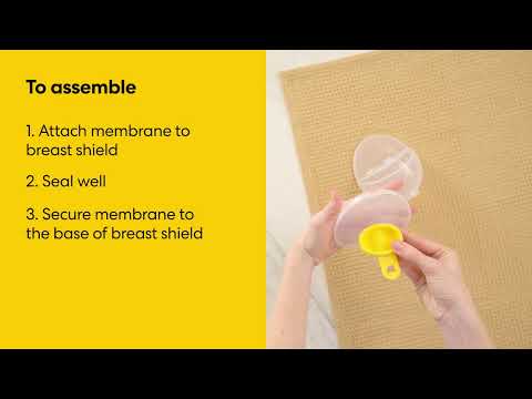 How to Assemble the Motion In-Bra Breast Pump