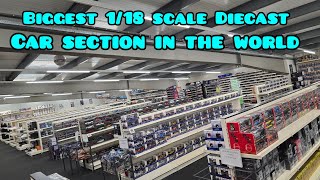 Let's check this giant 1/18 scale Diecast Car section! Biggest in the world ‼️