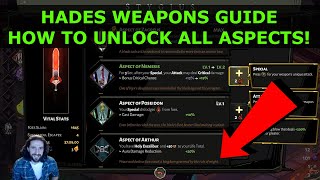 Hades Weapon Aspects Guide | How To Unlock ALL Hidden Weapon Aspects | Tips and Tricks | Beginner